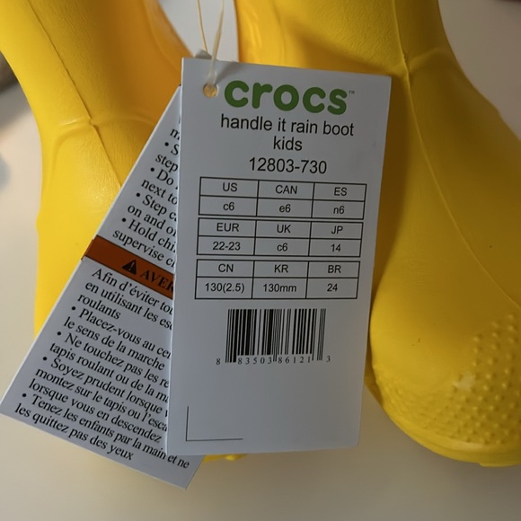 TODDLER RAIN CROCS - Picture 4 of 4